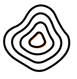 Criador de curva de nível