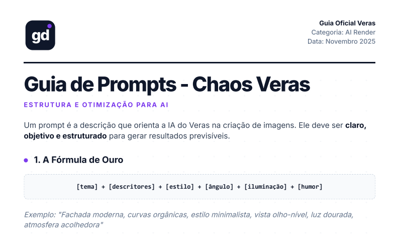 Guia de Prompts para Chaos Veras